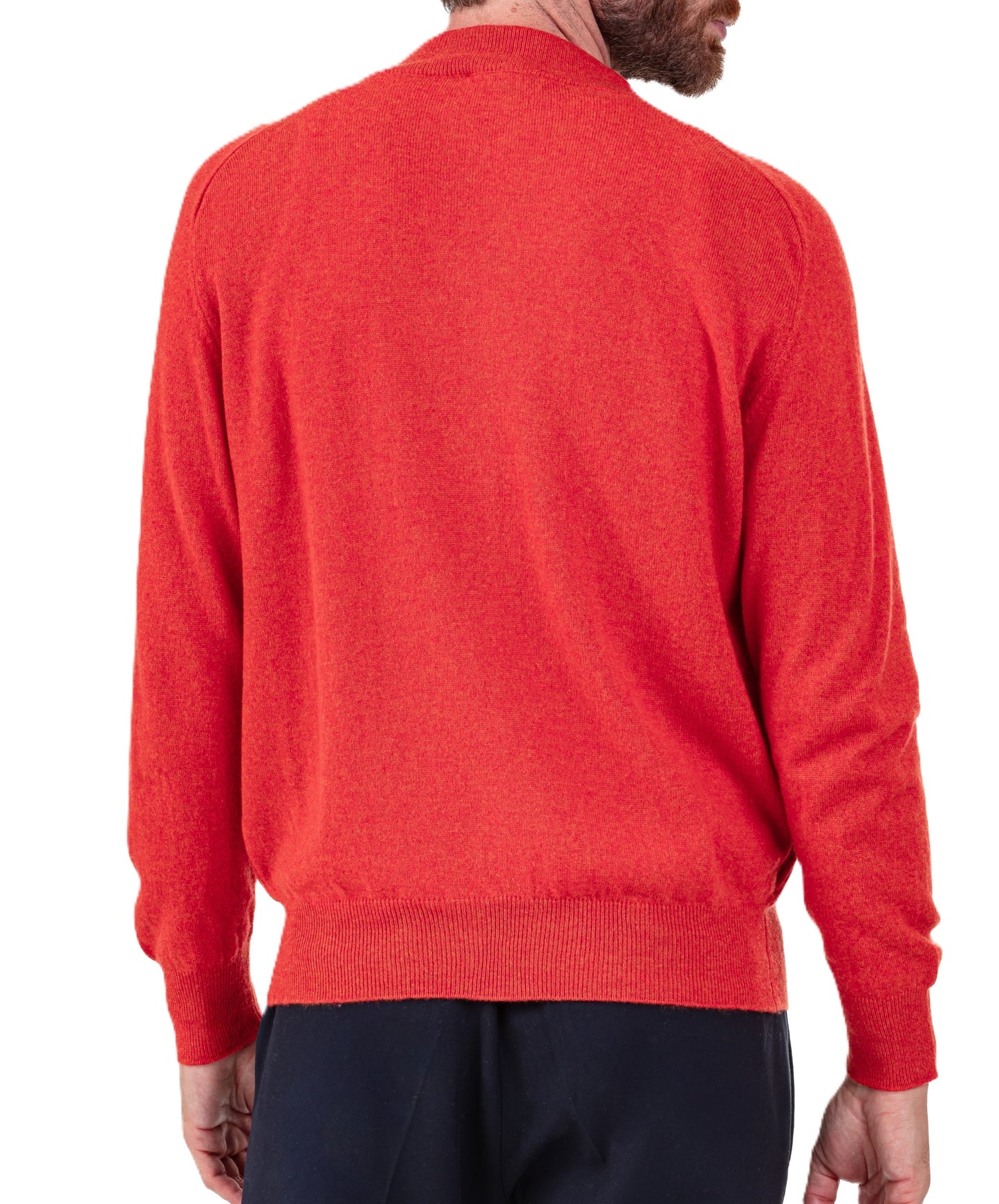 Balldiri 100% Kaschmir Herren Strickjacke 4-fädig