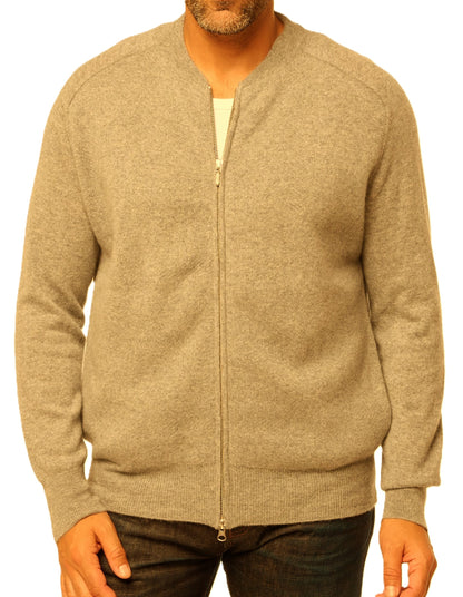 Balldiri 100% Kaschmir Herren Strickjacke 4-fädig