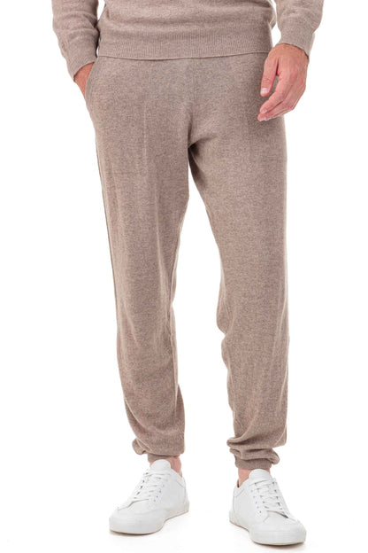 Balldiri 100% Kaschmir Hose Yoga Freizeit Herren 2-fädig