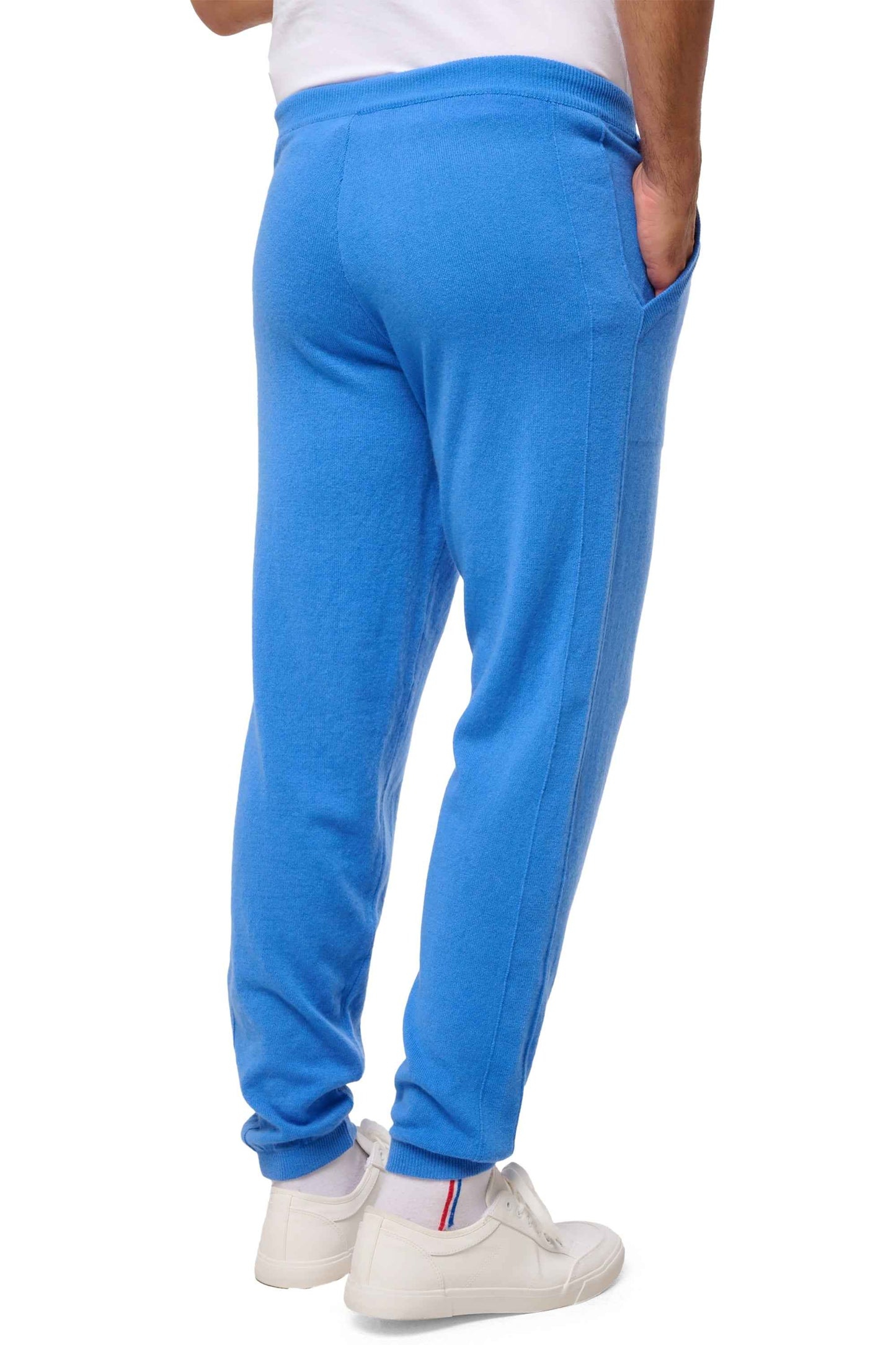 Balldiri 100% Kaschmir Hose Yoga Freizeit Herren 2-fädig