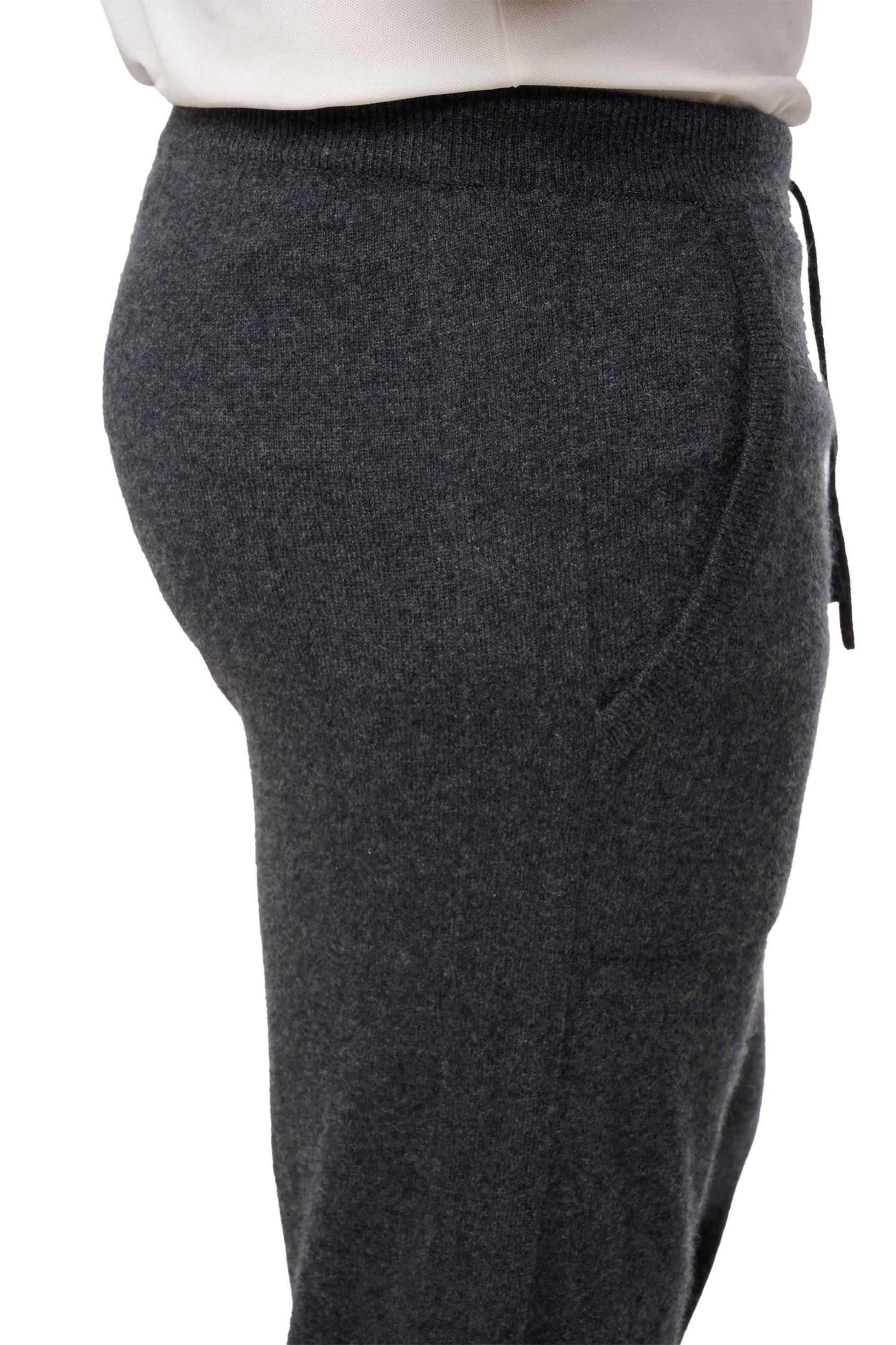 Balldiri 100% Kaschmir Hose Yoga Freizeit Herren 2-fädig
