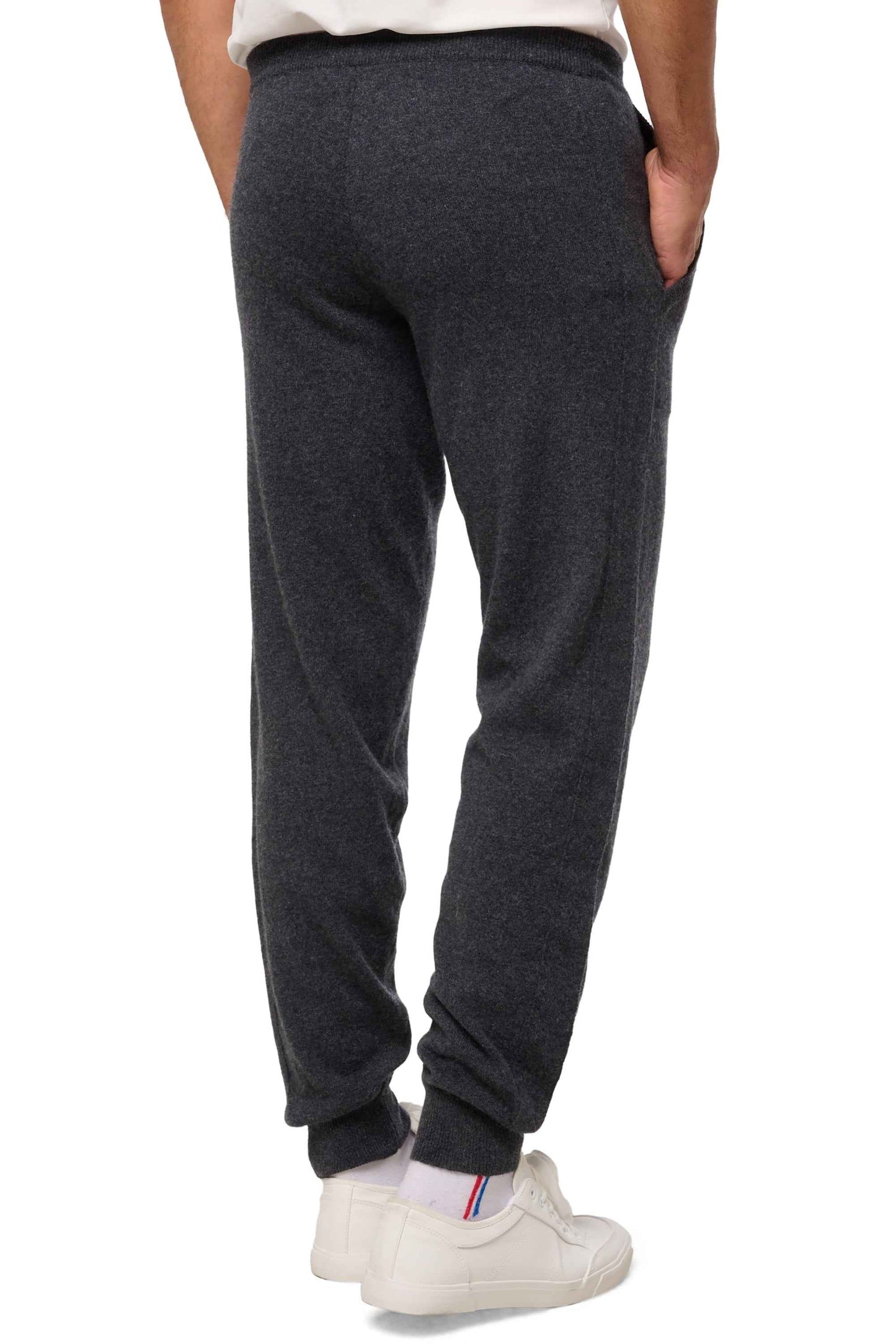 Balldiri 100% Kaschmir Hose Yoga Freizeit Herren 2-fädig