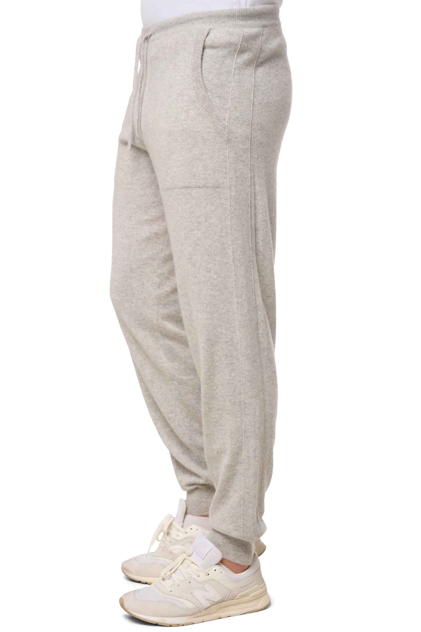 Balldiri 100% Kaschmir Hose Yoga Freizeit Herren 2-fädig