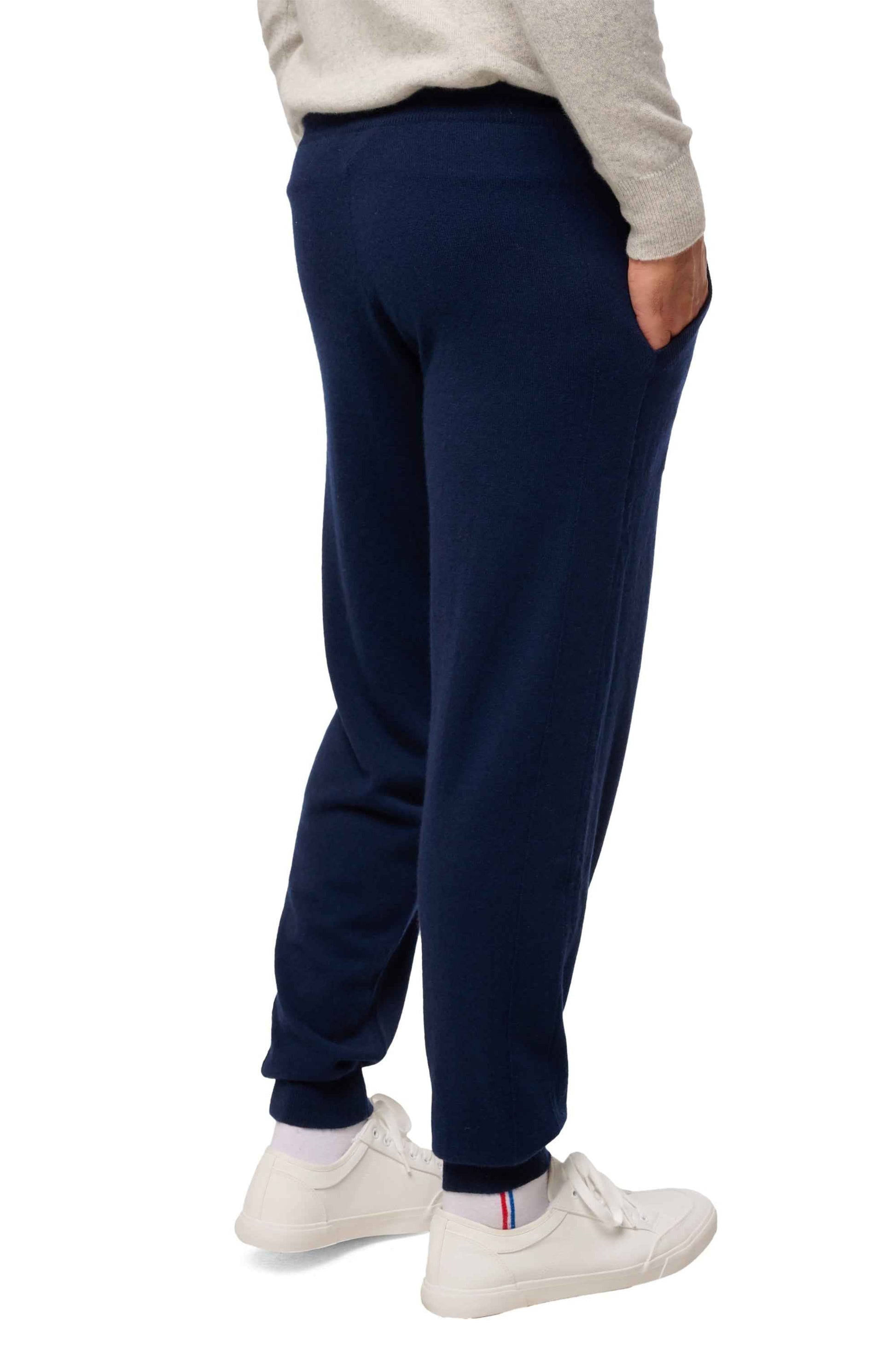 Balldiri 100% Kaschmir Hose Yoga Freizeit Herren 2-fädig