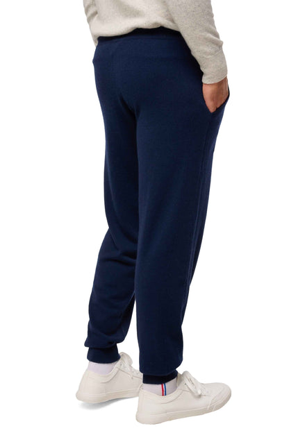 Balldiri 100% Kaschmir Hose Yoga Freizeit Herren 2-fädig