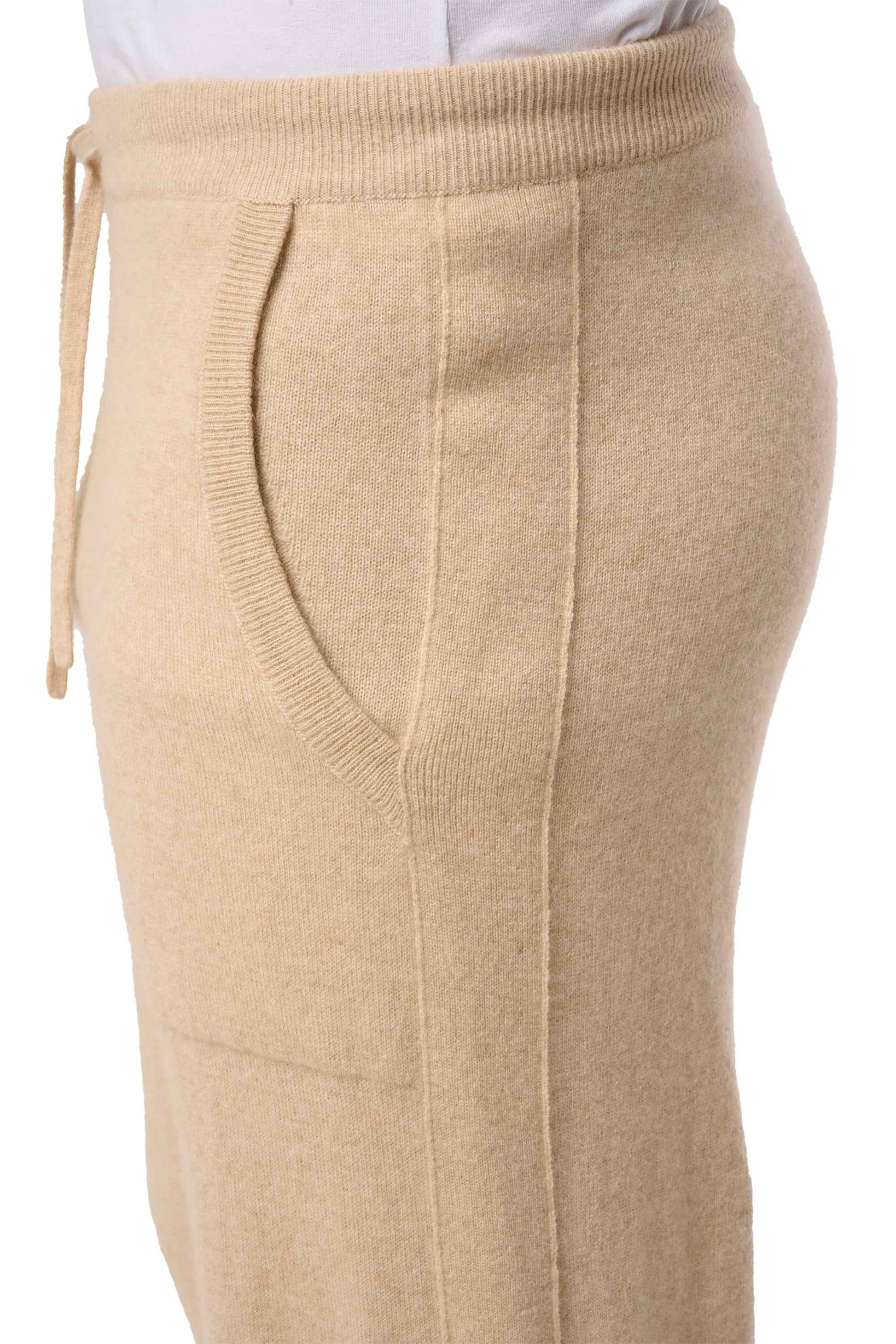 Balldiri 100% Kaschmir Hose Yoga Freizeit Herren 2-fädig