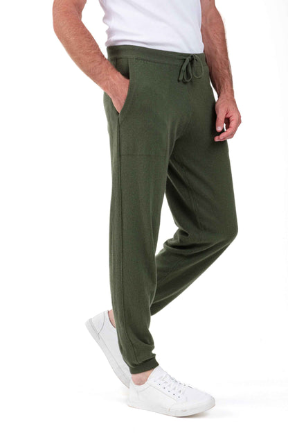 Balldiri 100% Kaschmir Hose Yoga Freizeit Herren 2-fädig