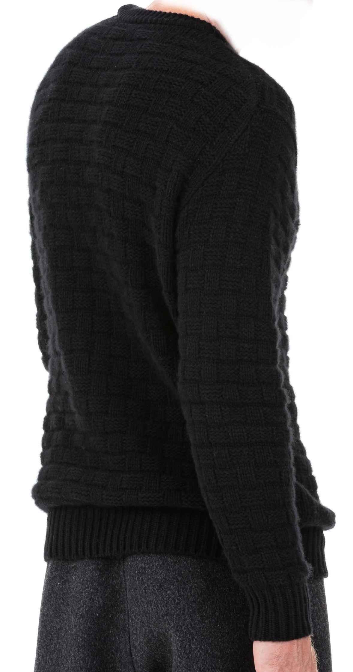 Balldiri 100% Kaschmir Pullover Herren Rundhals 14-fädig