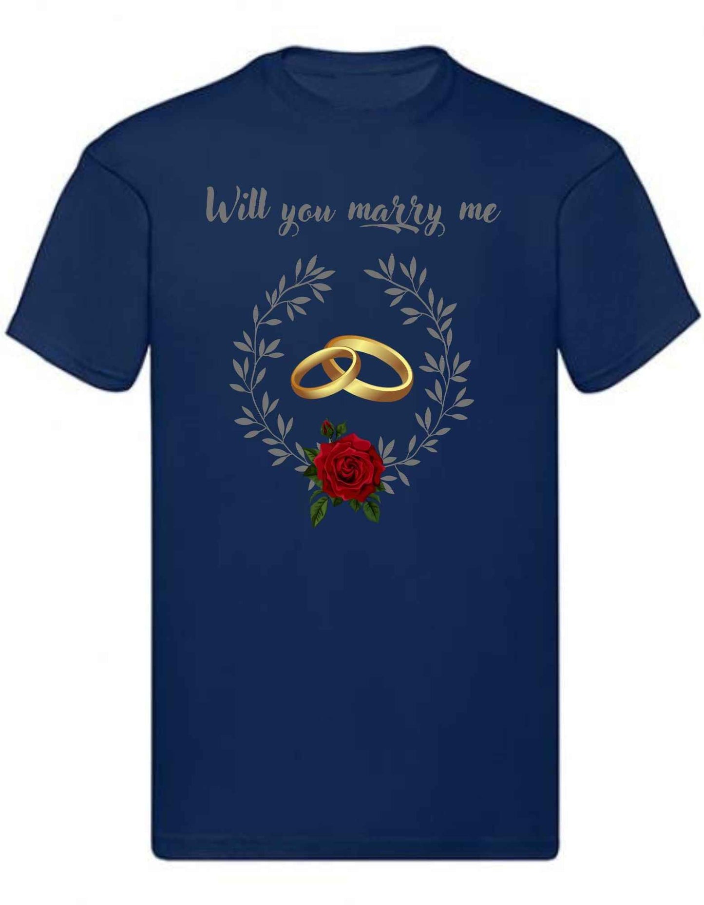 Balldiri T-Shirt Herren Heiratsantrag S bis 5XL