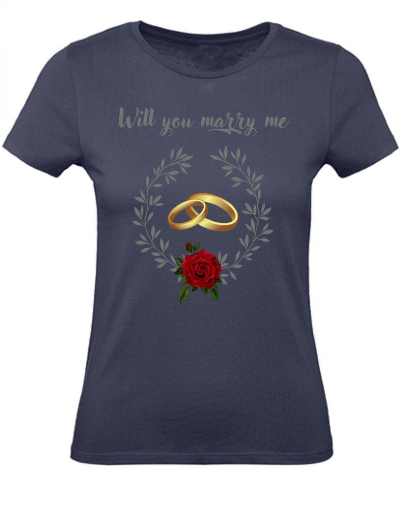 Balldiri T-Shirt Damen Heiratsantrag  XS bis 2XL