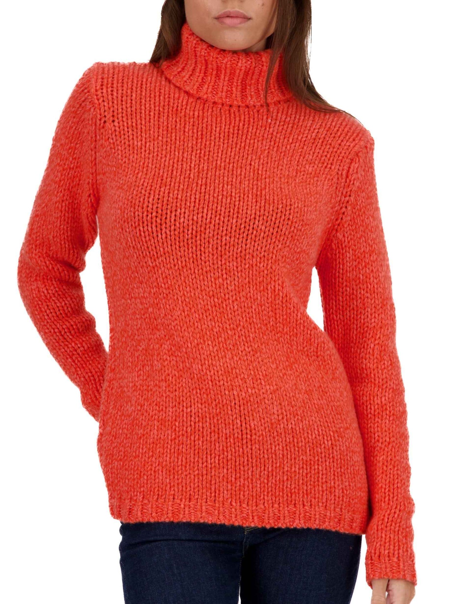 Balldiri 100% Kaschmir Damen Pullover Rollkragen 28-fädig
