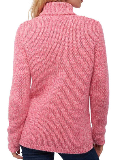 Balldiri 100% Kaschmir Damen Pullover Rollkragen 28-fädig
