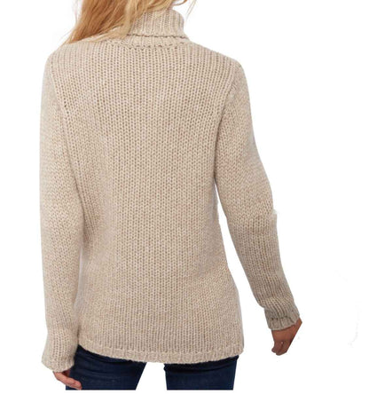 Balldiri 100% Kaschmir Damen Pullover Rollkragen 28-fädig