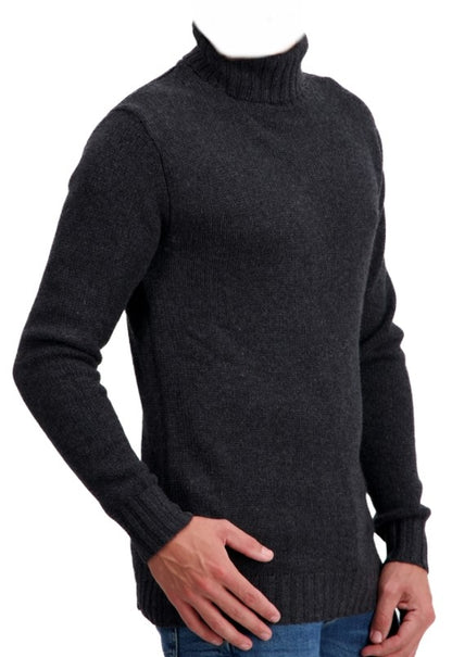 Balldiri Premium Kaschmir Herren langarm  Rollkragen Pullover 8-fädig