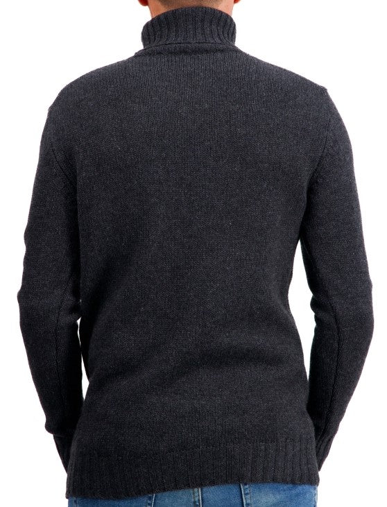 Balldiri Premium Kaschmir Herren langarm  Rollkragen Pullover 8-fädig