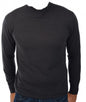 Balldiri 100% Kaschmir Herren Pullover Stehkragen 2-fädig anthrazit XL