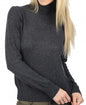 Balldiri Premium Kaschmir Damen Langarm Pullover Rollkragen mit Bündchen 2-fädig