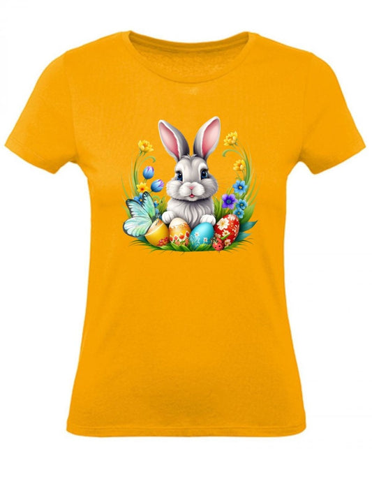 Balldiri T-Shirt Damen Osterhase mit Eiern XS bis 2XL