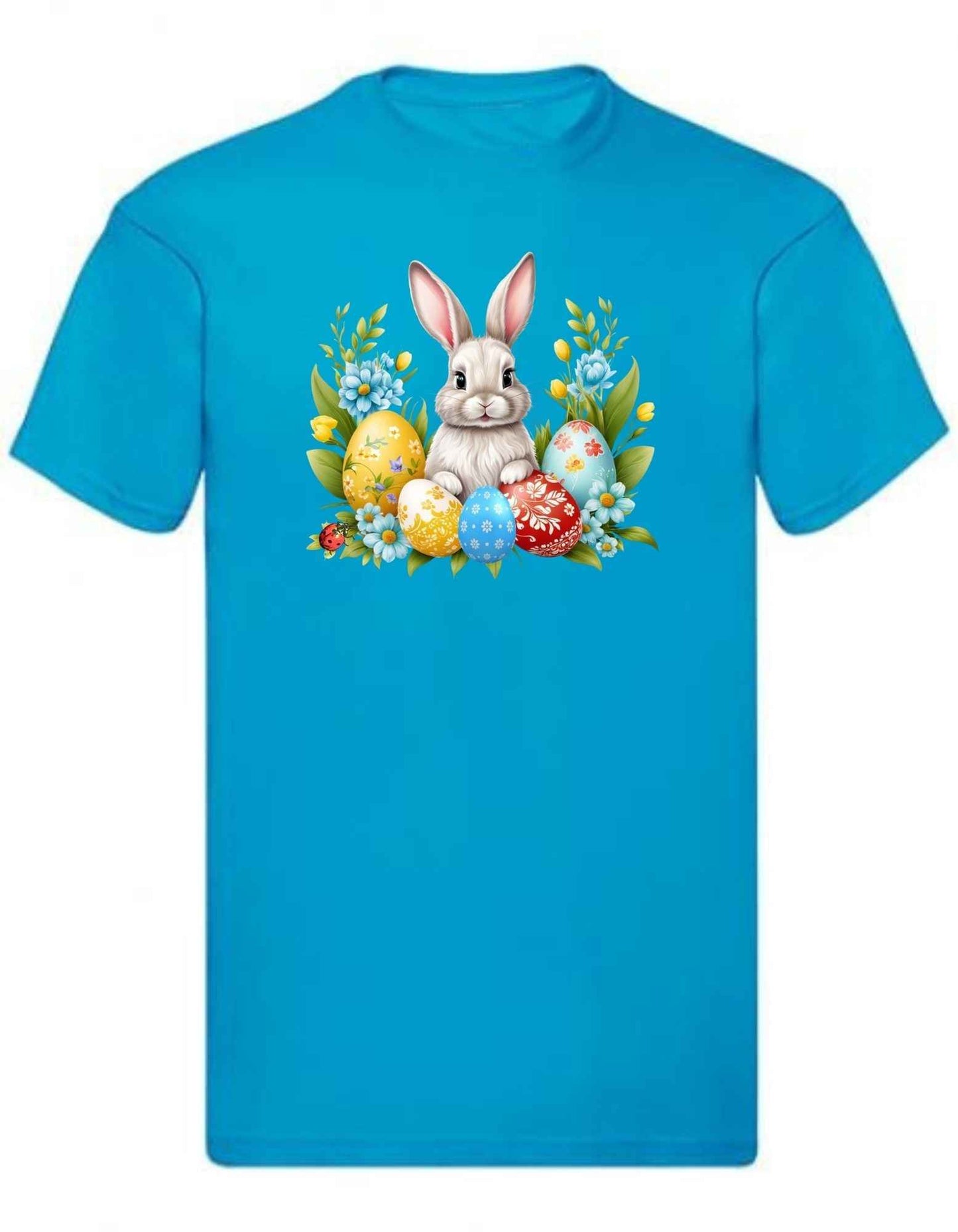 Balldiri T-Shirt Herren Ostern Nest mit Hase S bis 5XL