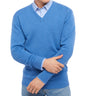 Balldiri 100% Kaschmir Herren V-Pullover 4-fädig