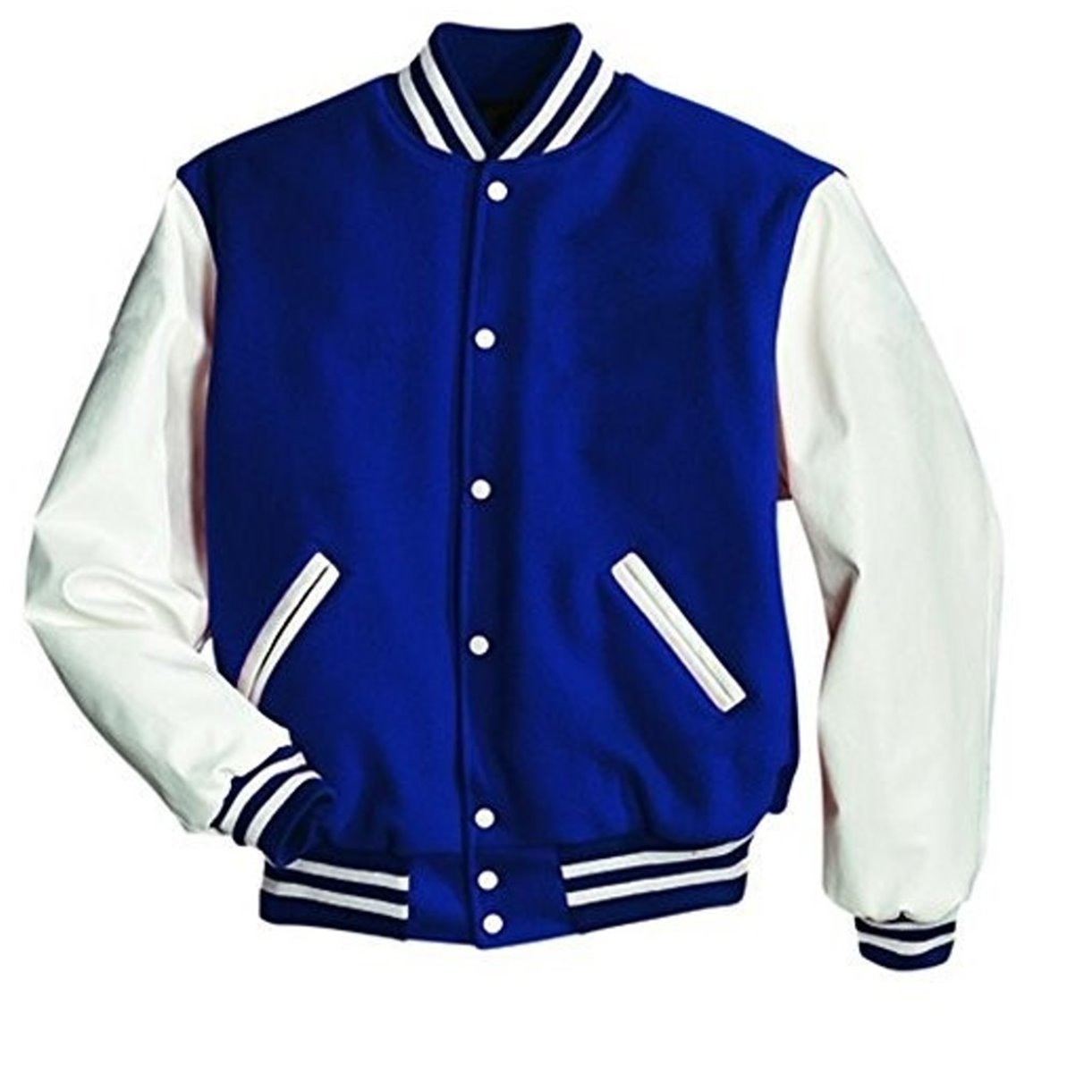 Windhound US Collegejacke, Baseball, Rindslederärmel, Retro, Jacke, 90er 80er