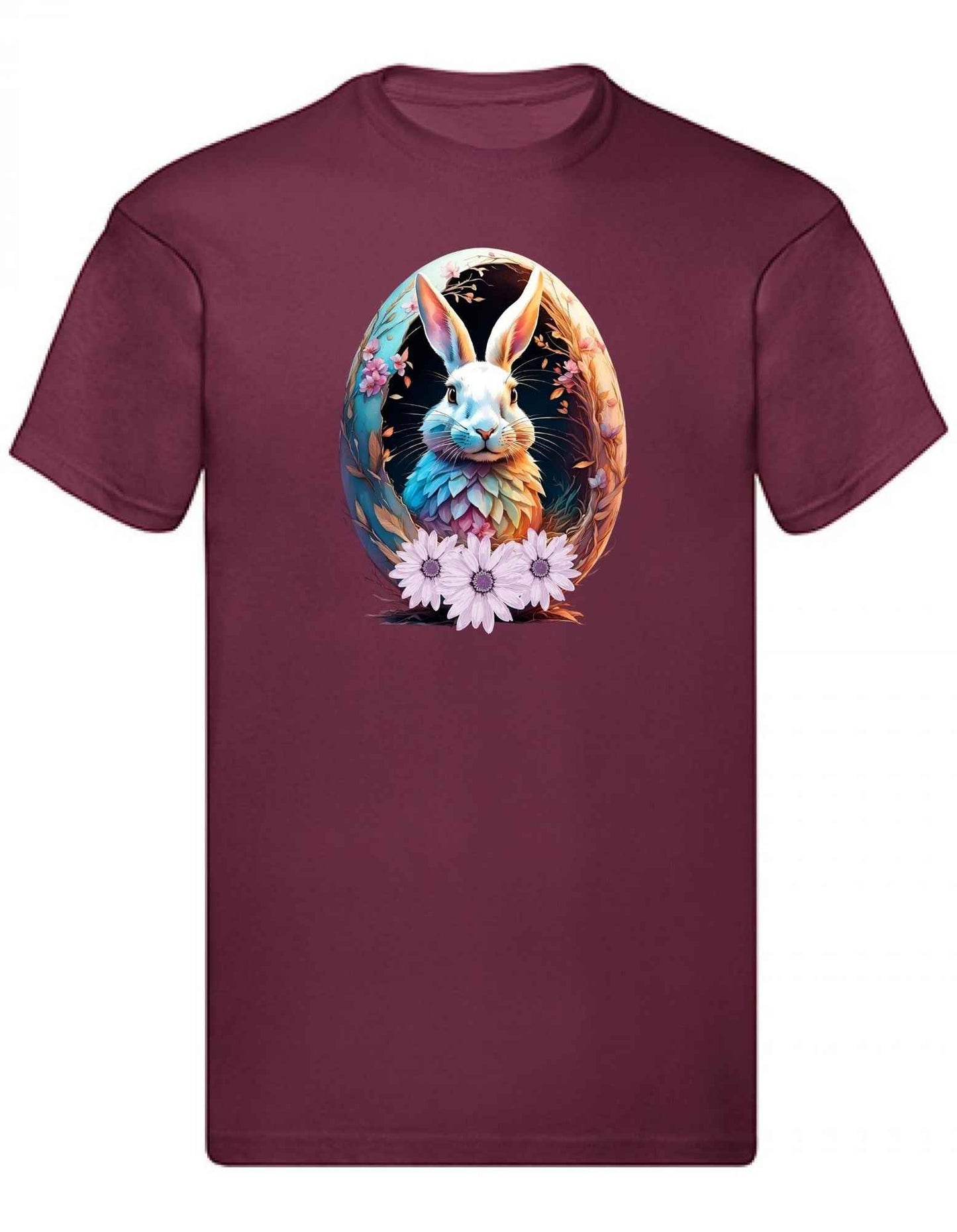 Balldiri T-Shirt Herren Osterei mit Hase S bis 5XL