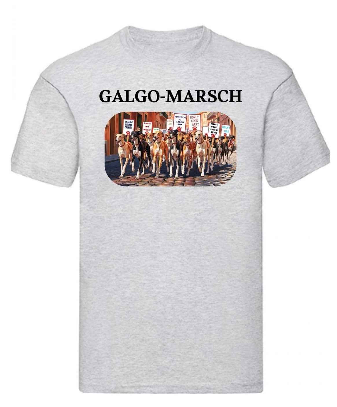 Balldiri T-Shirt Herren Galgo Marsch S bis 5XL
