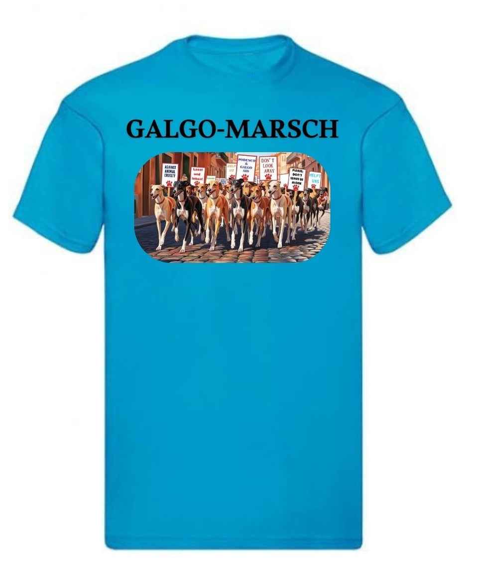 Balldiri T-Shirt Herren Galgo Marsch S bis 5XL