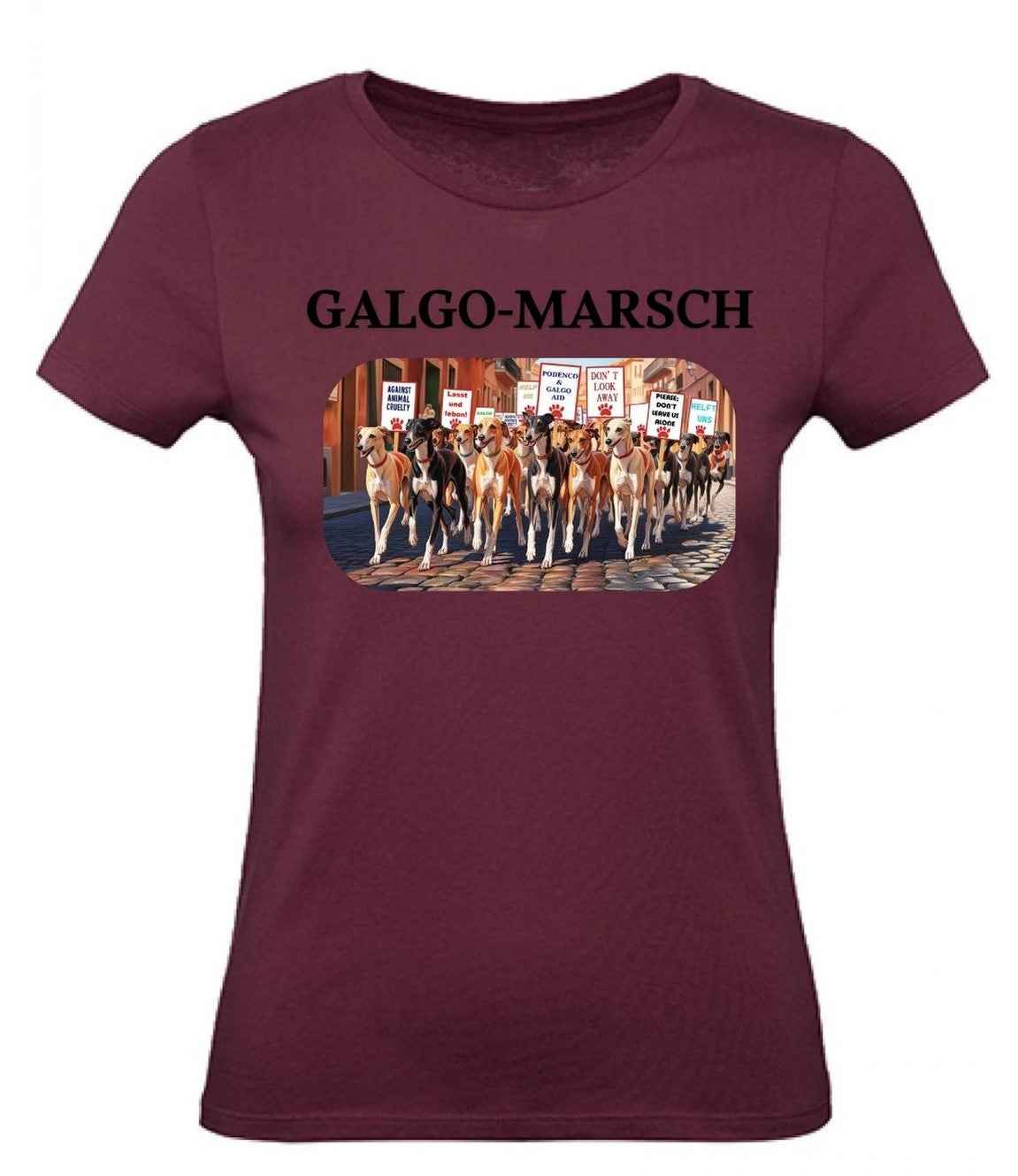 Balldiri T-Shirt Damen Galgo Marsch XS bis 2XL