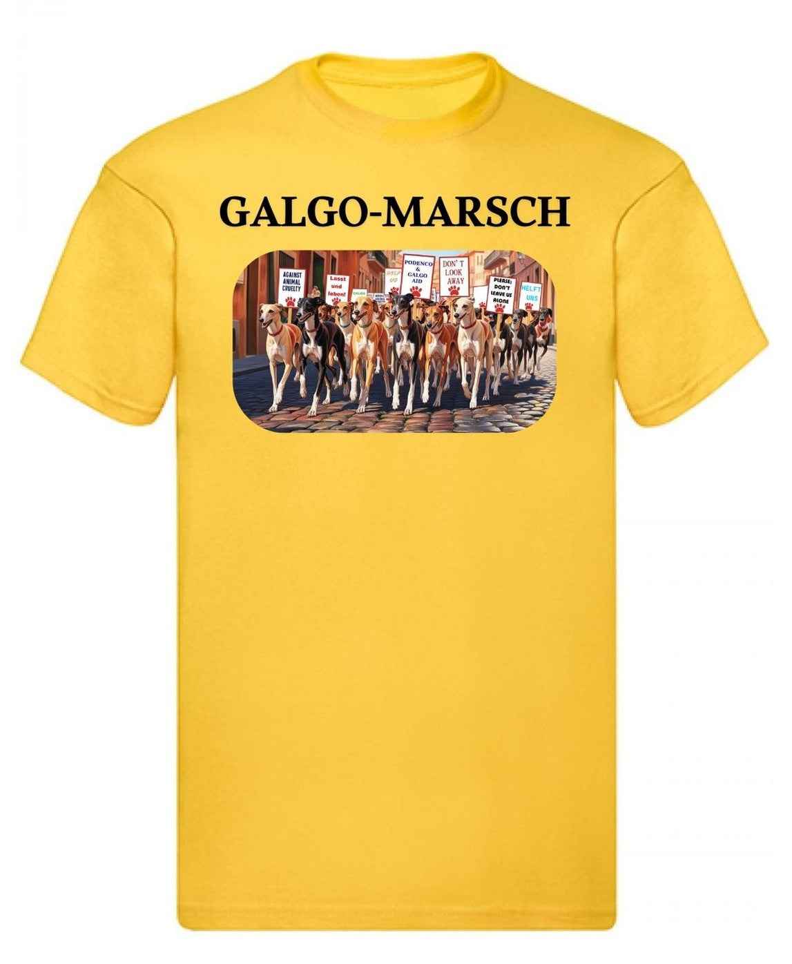 Balldiri T-Shirt Herren Galgo Marsch S bis 5XL