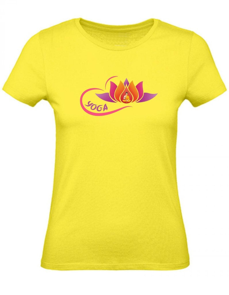 Balldiri T-Shirt Damen Yoga Buddha Entspannung Wellness XS bis 2XL