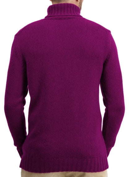 Balldiri Premium Kaschmir Herren langarm  Rollkragen Pullover 8-fädig