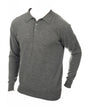 Balldiri 100% Kaschmir Herren Langarm Polo mit Kragen 2-fädig - Balldiri & Windhound