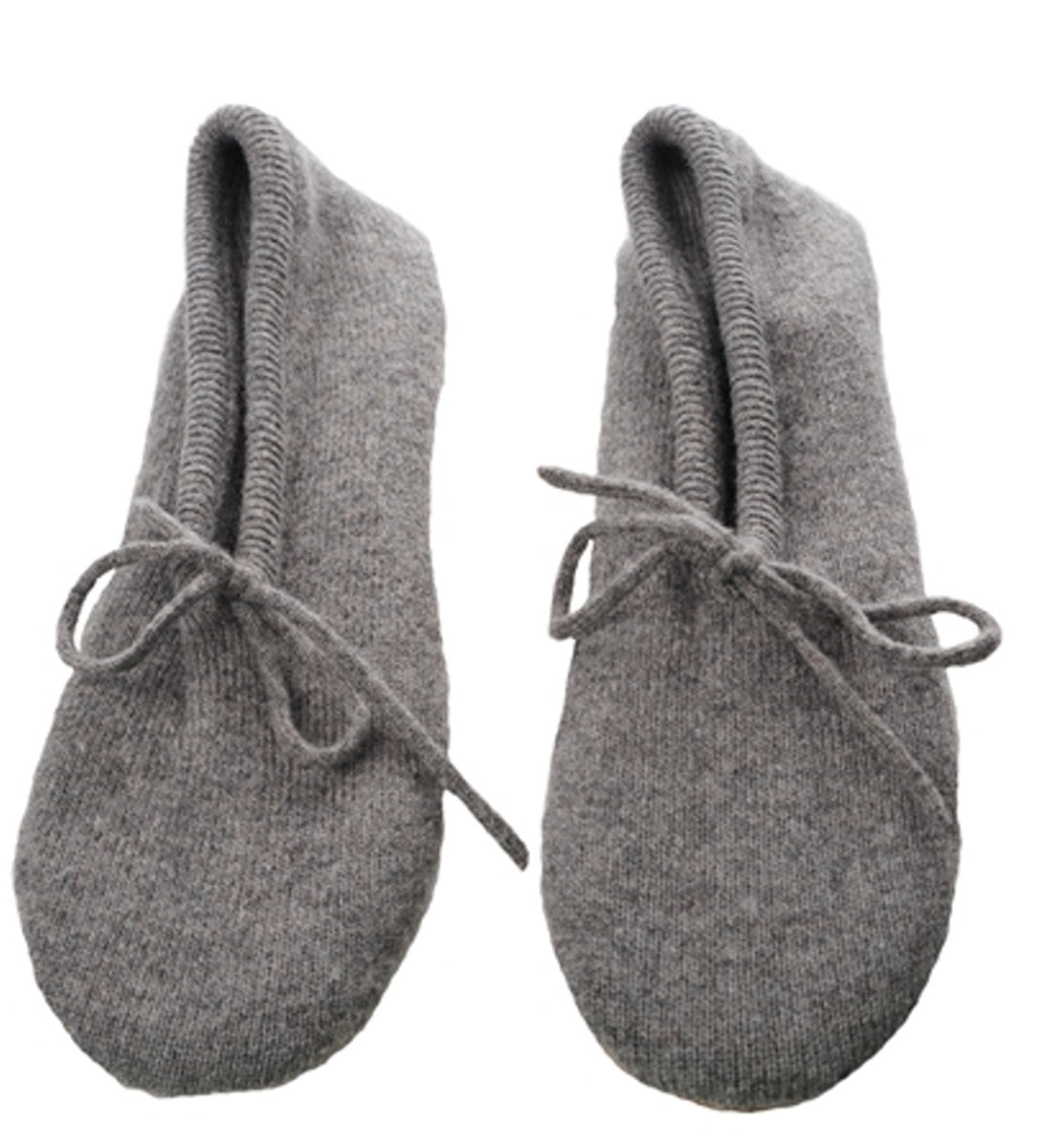 Balldiri 100% Kaschmir Hausschuhe Ballerinas graubraun Größe 35-38 - Balldiri & Windhound