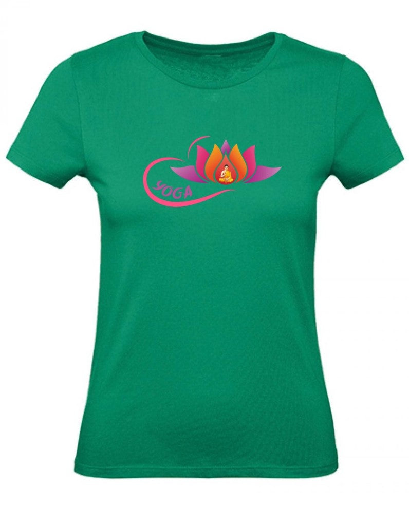 Balldiri T-Shirt Damen Yoga Buddha Entspannung Wellness XS bis 2XL