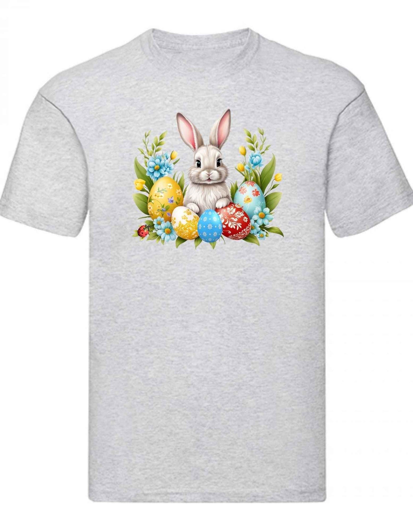 Balldiri T-Shirt Herren Ostern Nest mit Hase S bis 5XL
