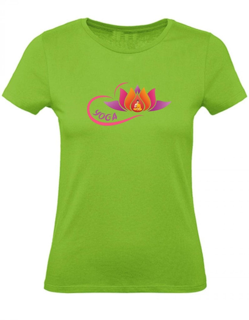 Balldiri T-Shirt Damen Yoga Buddha Entspannung Wellness XS bis 2XL