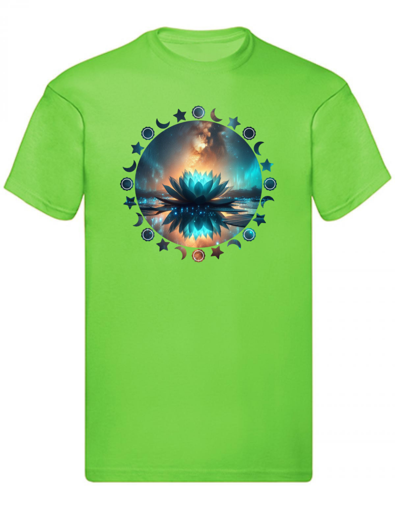 Balldiri T-Shirt Herren Yoga Wellness Lotusblume S bis 5XL