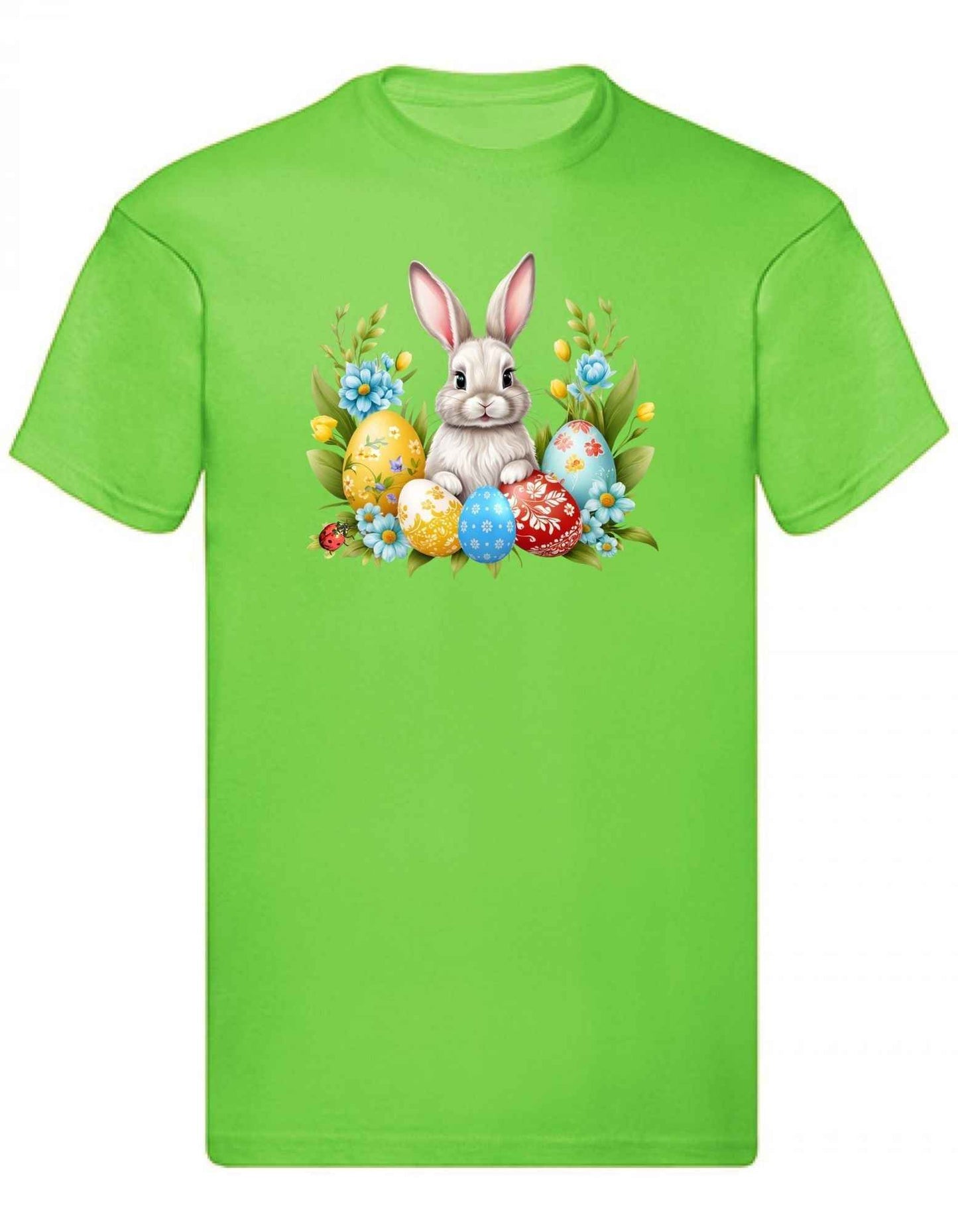 Balldiri T-Shirt Herren Ostern Nest mit Hase S bis 5XL