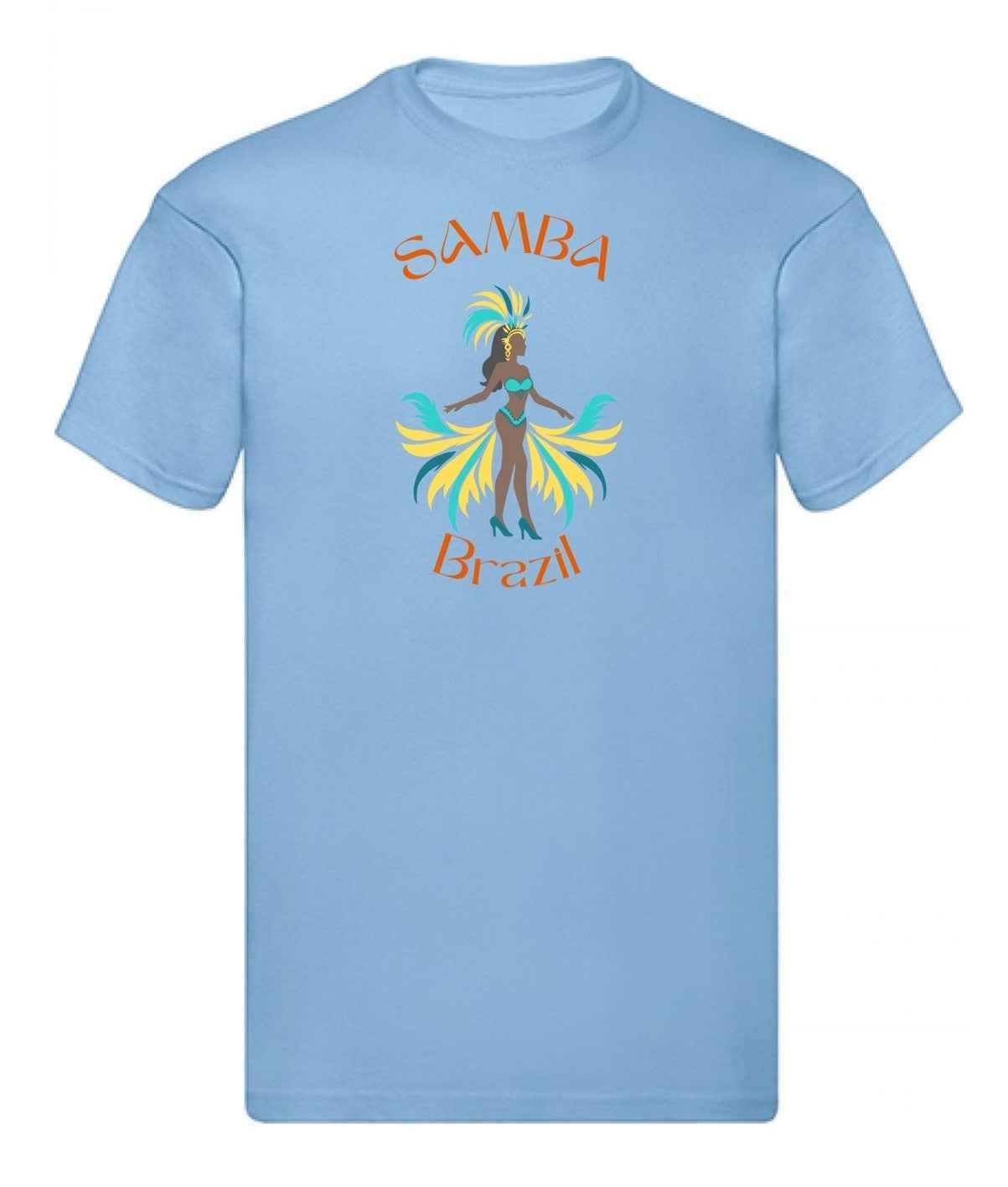 Balldiri T-Shirt Herren Karneval Brazil S bis 5XL