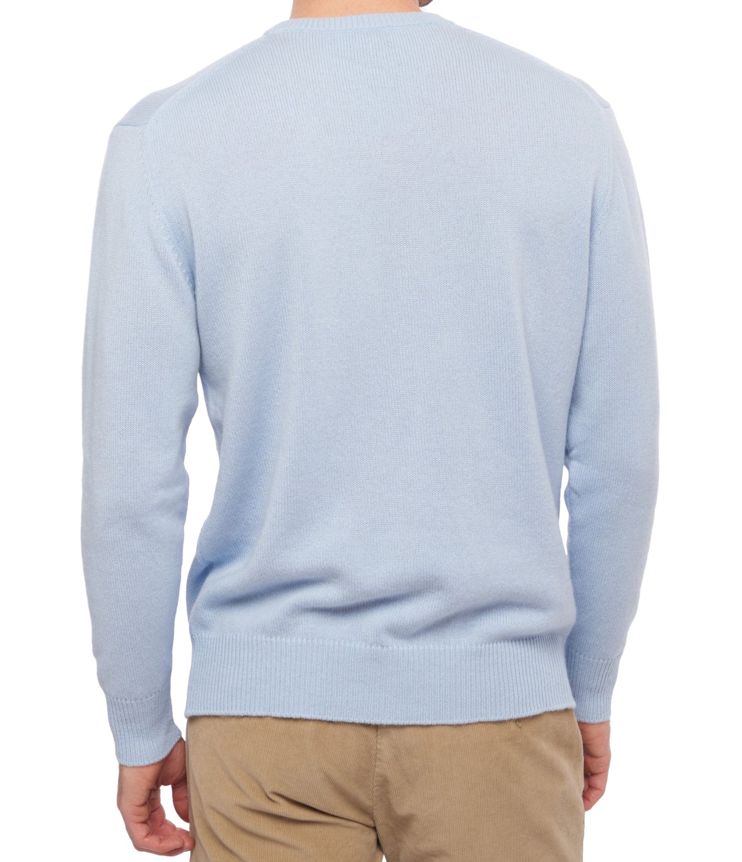 Balldiri 100% Kaschmir Herren V-Pullover 4-fädig