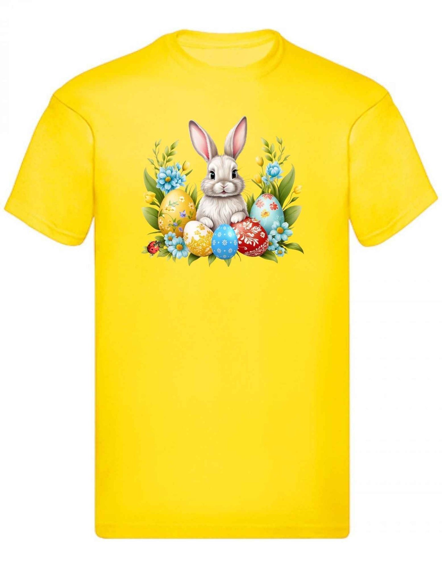 Balldiri T-Shirt Herren Ostern Nest mit Hase S bis 5XL