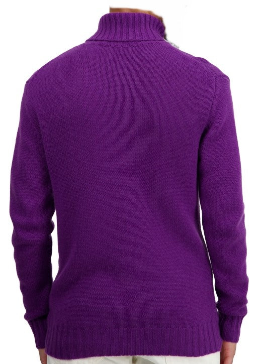 Balldiri Premium Kaschmir Herren langarm  Rollkragen Pullover 8-fädig