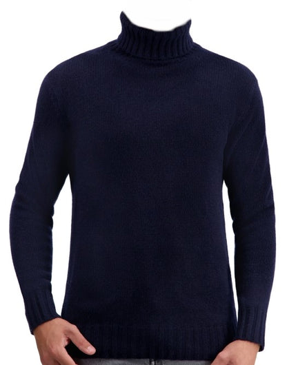 Balldiri Premium Kaschmir Herren langarm  Rollkragen Pullover 8-fädig