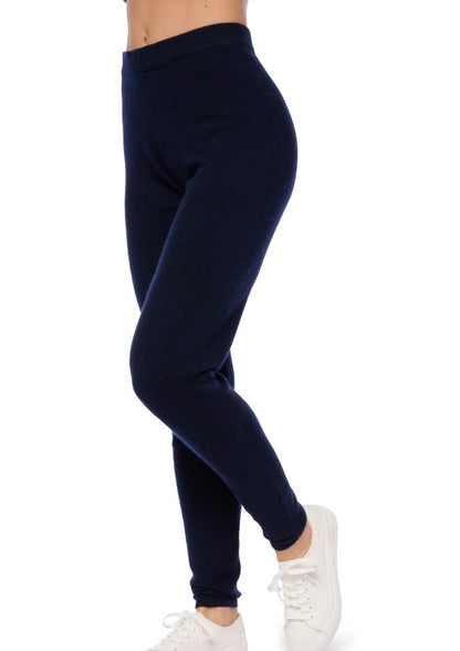 Balldiri Premium Kaschmir Damen Yogahose 2-fädig