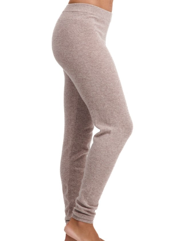 Balldiri Premium Kaschmir Damen Yogahose 2-fädig