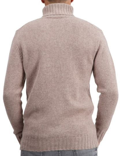 Balldiri Premium Kaschmir Herren langarm  Rollkragen Pullover 8-fädig