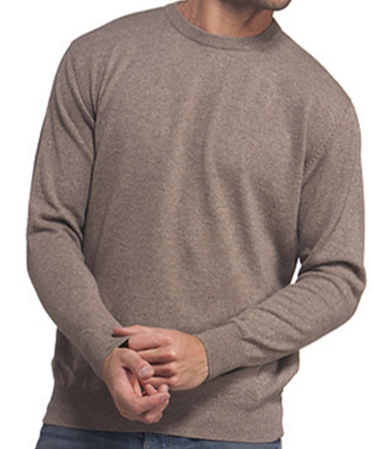 Balldiri Premium Kaschmir Herren Langarm Pullover Rundhalsausschnitt 2-fädig Teil2/2