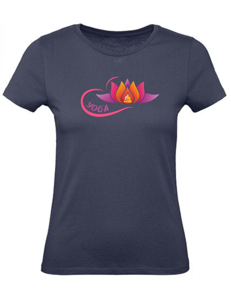 Balldiri T-Shirt Damen Yoga Buddha Entspannung Wellness XS bis 2XL