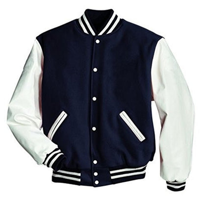 Windhound US Collegejacke, Baseball, Rindslederärmel, Retro, Jacke, 90er 80er